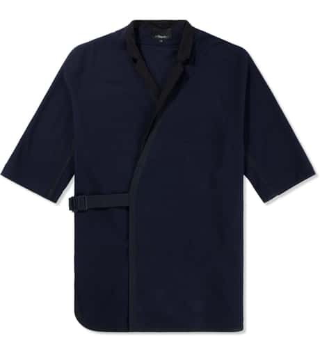 3.1 Phillip Lim - Navy Judo Shirt Jacket | HBX
