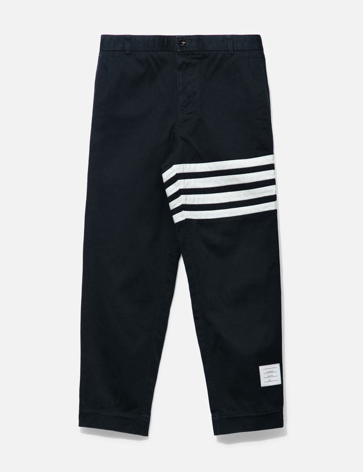 Thom Browne 4-bar Chino In Navy