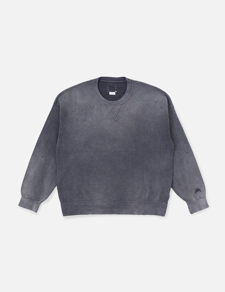 VISVIM JUMBO SB SWEAT L/S CRASH in Black Placeholder Image