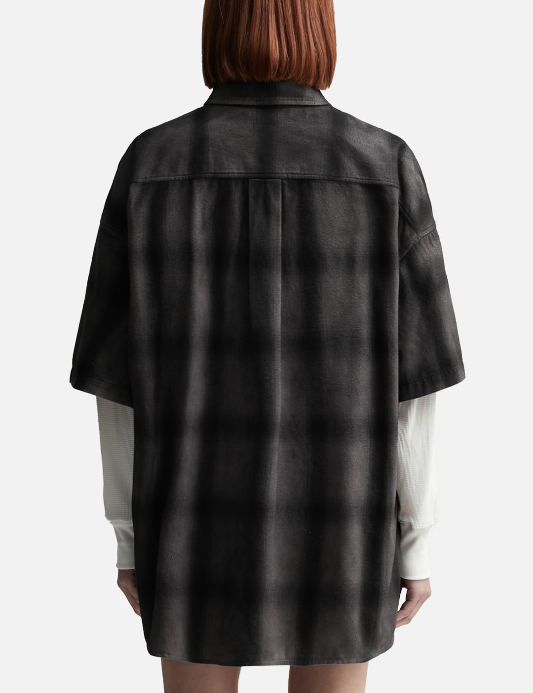 Pre-Styled Shadow Plaid Shirt view 15