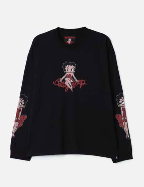 Mastermind World Mastermind World x X Betty Boop Long Sleeve T-shirt
