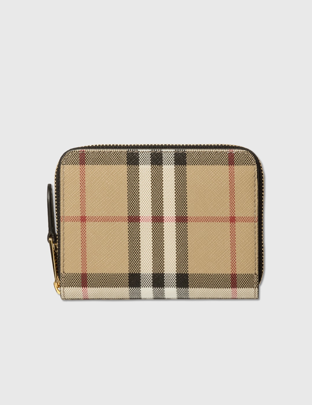 Burberry - Vintage Check and Leather Zip Wallet | HBX - Globally Curated  Fashion and Lifestyle by Hypebeast