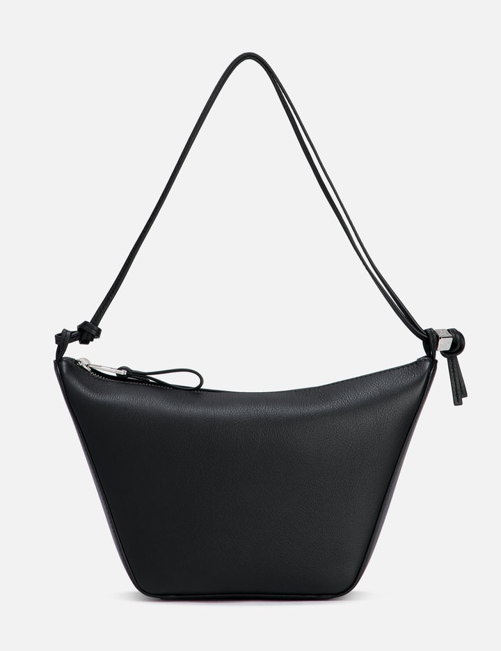 Loewe Mini Hammock Hobo Bag In Classic Calfskin In Black