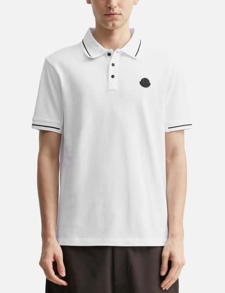 Logo Patch Cotton Polo Shirt view 10