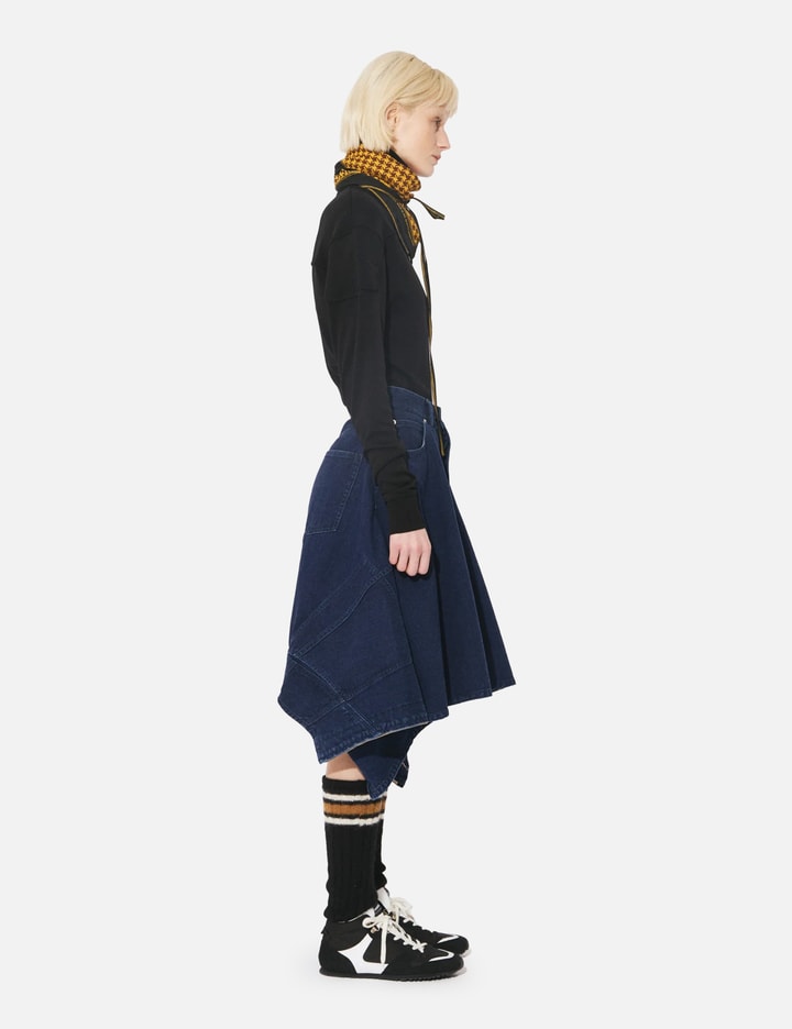 Beautiful People Double-End Left Hand Twill Denim Skirt