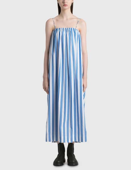 Ganni - Organic Cotton Tent Midi Dress | HBX