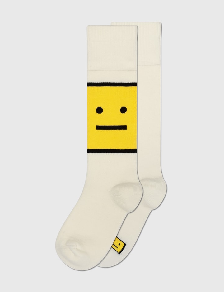 Evil Face Logo Knee Socks Placeholder Image