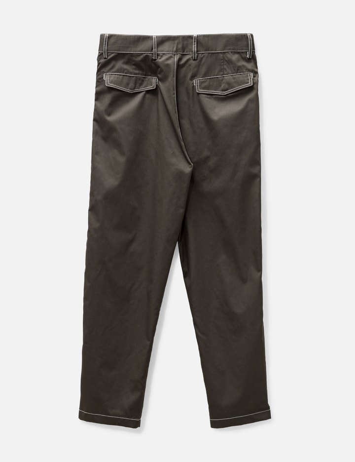 Shajarat Contrast Stitched Chino Trousers Placeholder Image