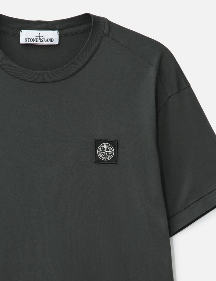 60/2 Cotton Jersey Short-Sleeve T-shirt With Compass Patch Placeholder Image
