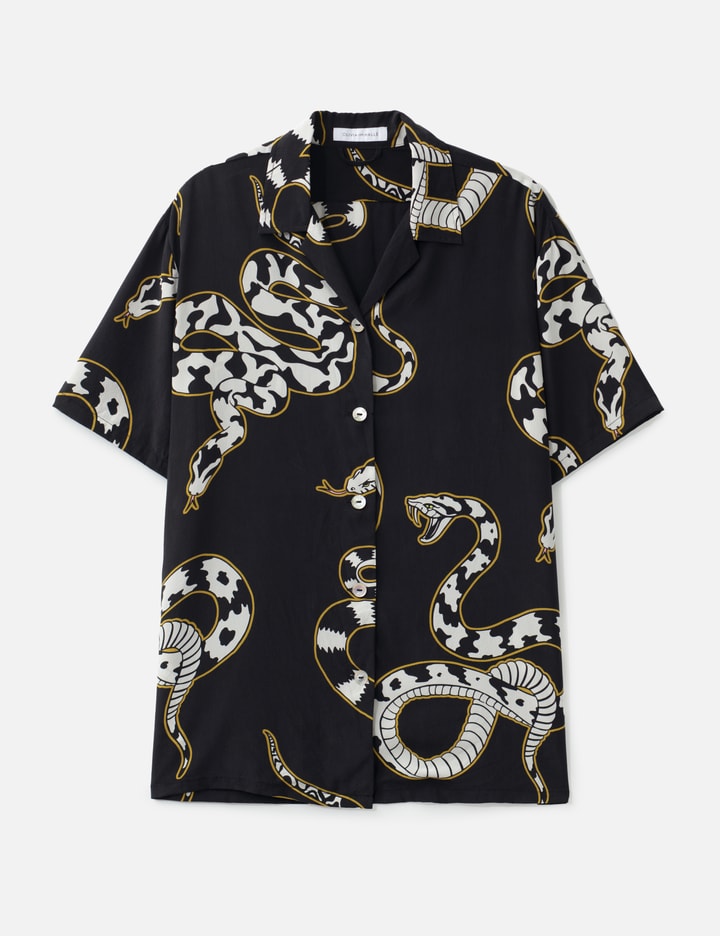 Olivia von Halle Emeli Silk Set (Snake Print)