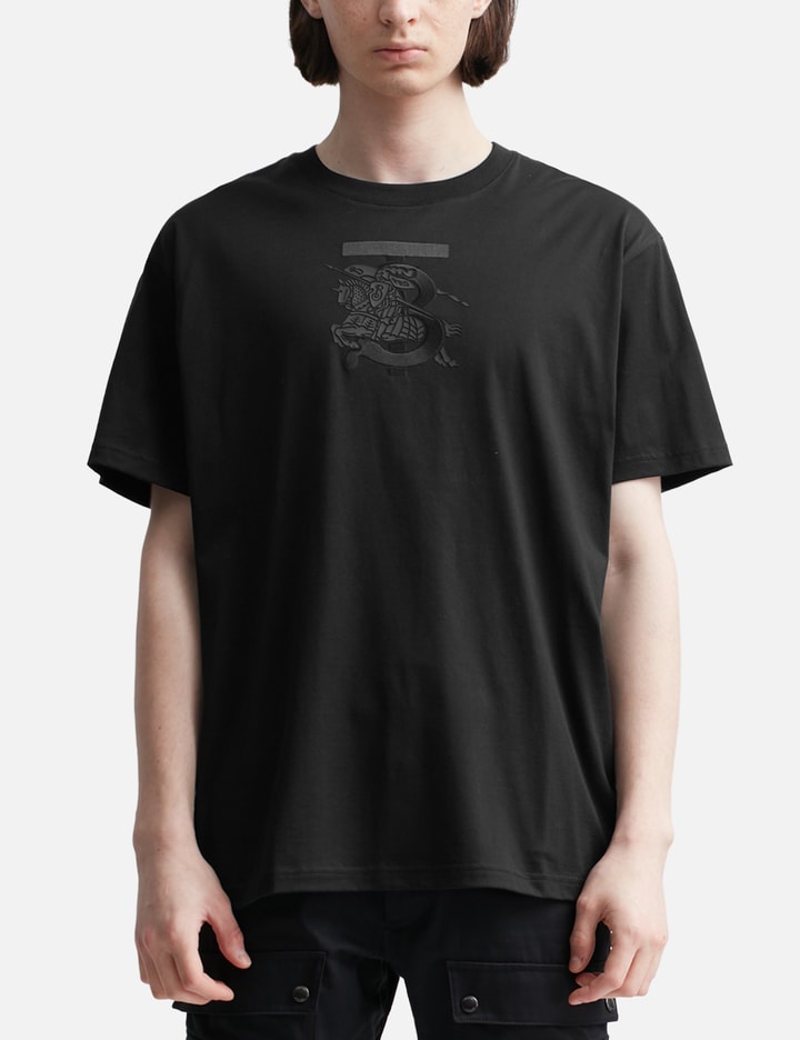 Burberry - Embroidered Monogram EKD Cotton T-shirt
