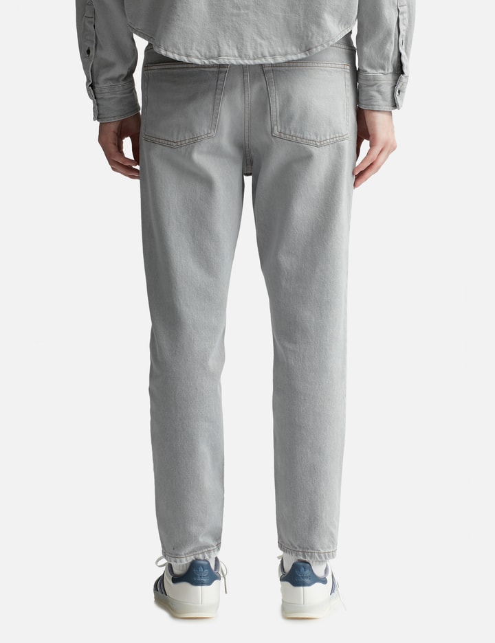 Shop Ami Alexandre Mattiussi Tapered Fit Jeans In Grey