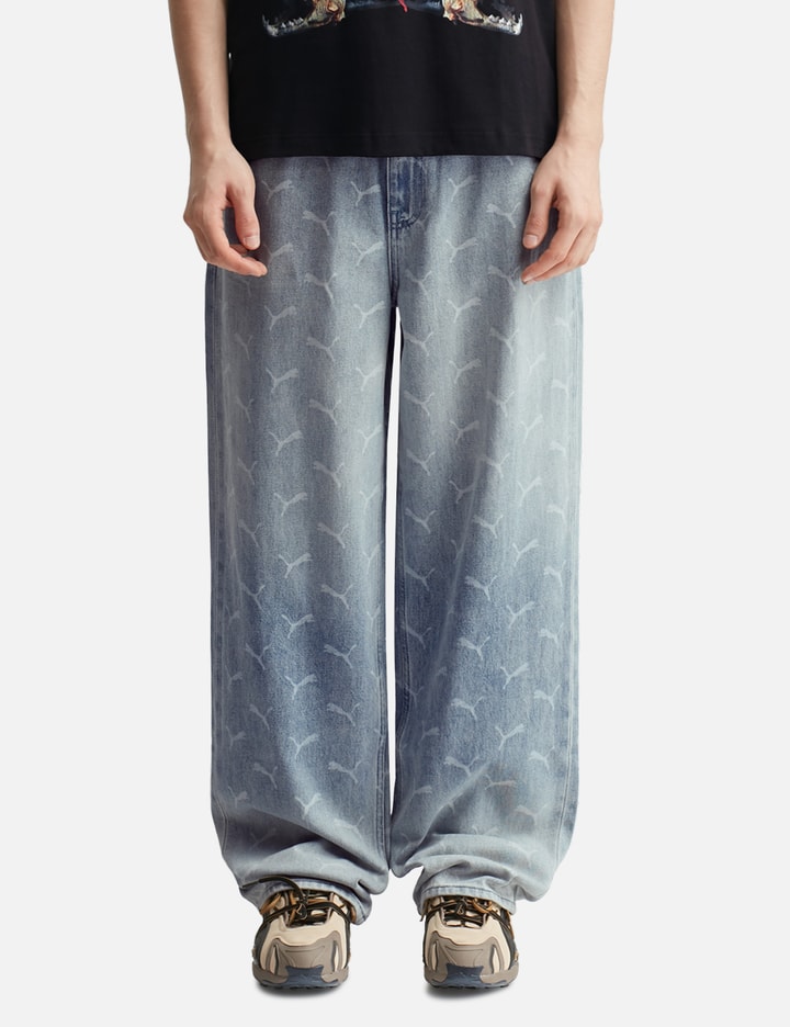 PUMA x A$AP ROCKY Laser Monogram Denim Pants Placeholder Image