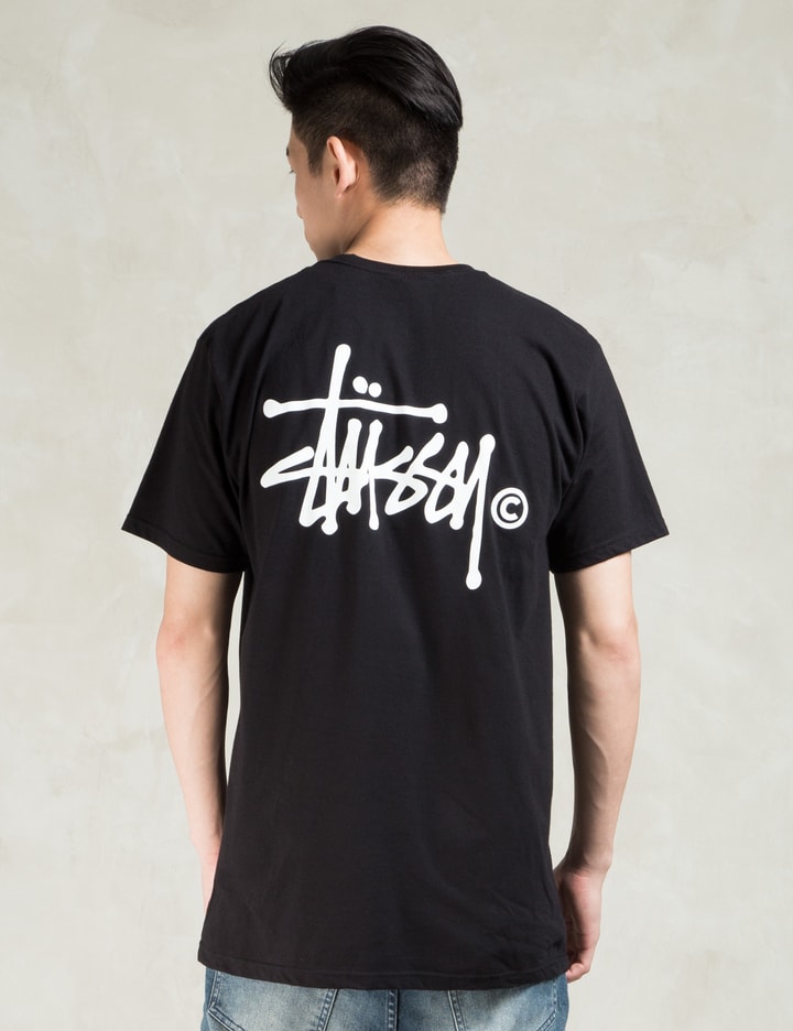 Black Basic Logo T-Shirt Placeholder Image