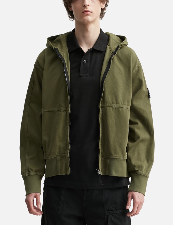 Garment Dyed Panama Zip-Up Hoodie Placeholder Image