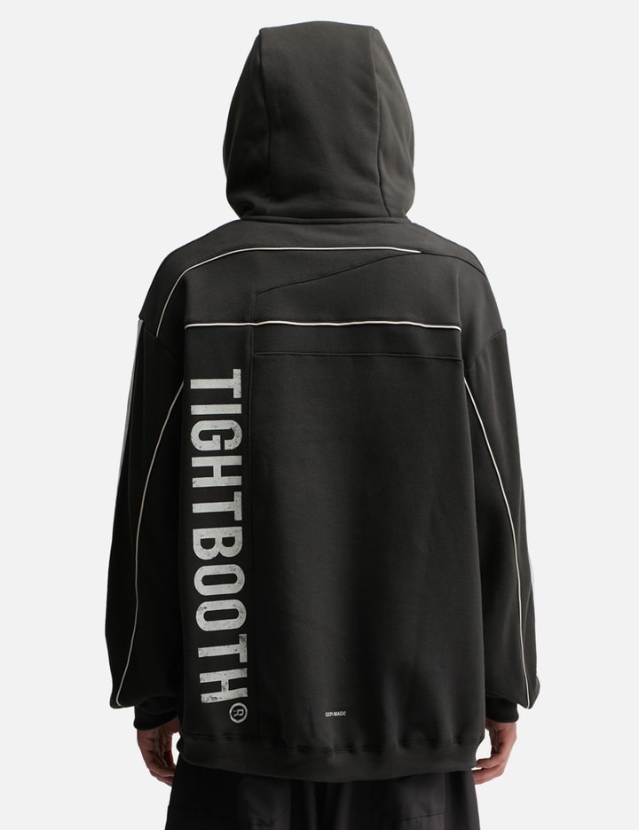 Shop Goopimade Gmt-01h Double Logo Hoodie In Black