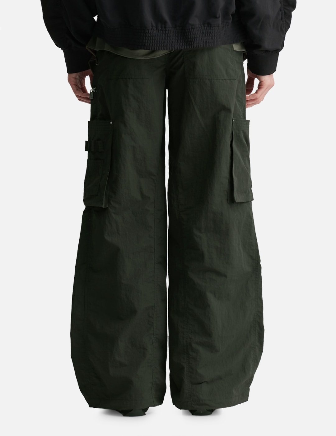 Mixed Layered Tie Jogger Pants view 13