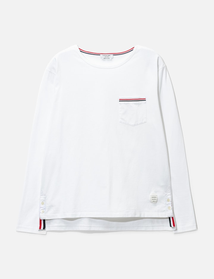 Thom Browne Pocket T-shirt In White