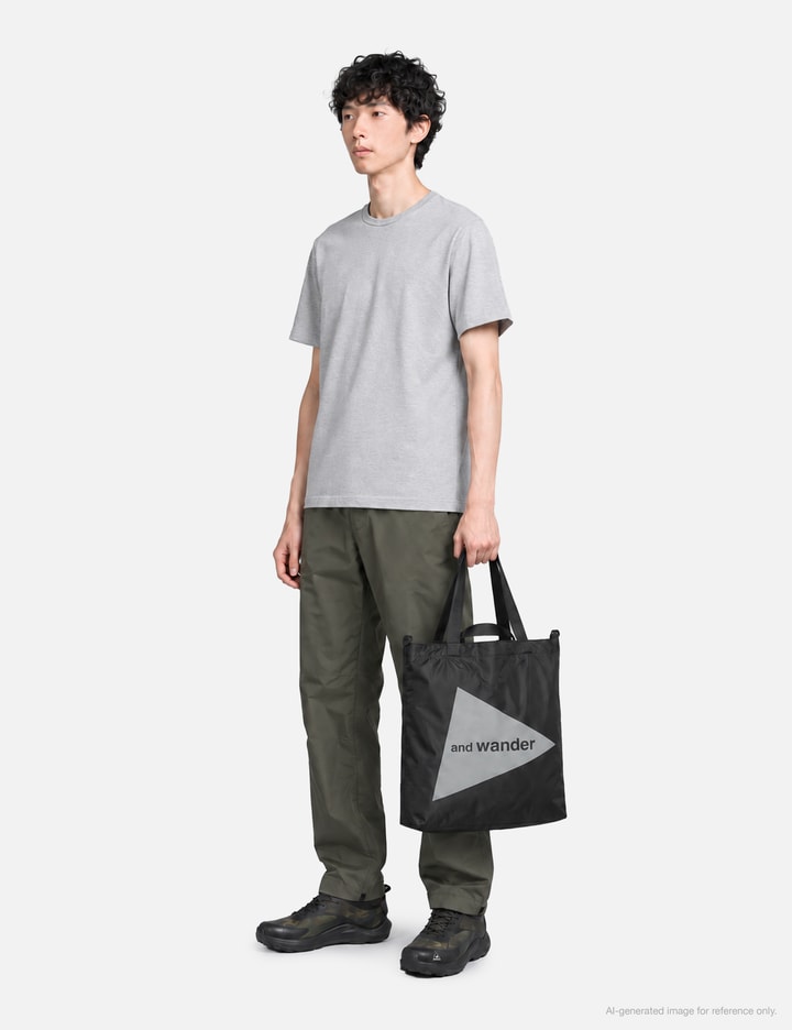 and wander Crispy Rip Logo Tote Bag