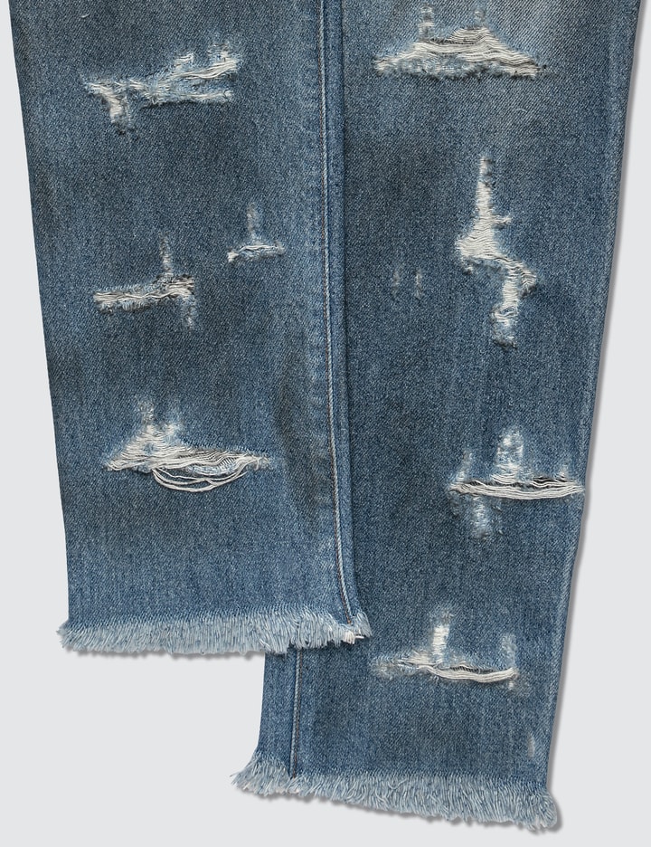 Destroyed 4 Pocket Jeans Placeholder Image