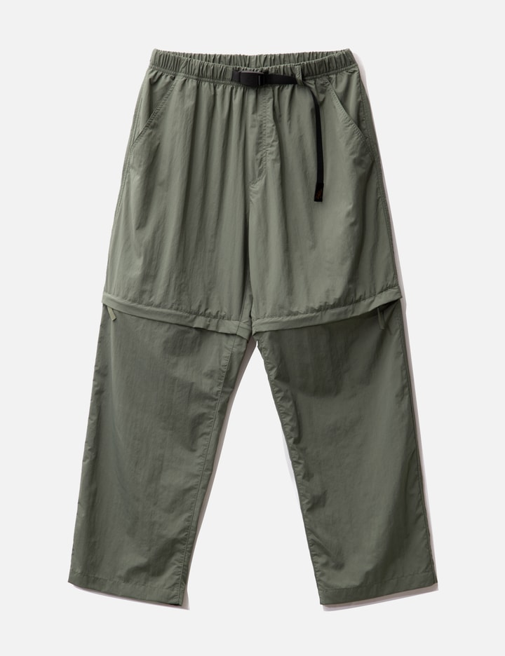 Gramicci Khaki Convertible Trail Trousers In Green