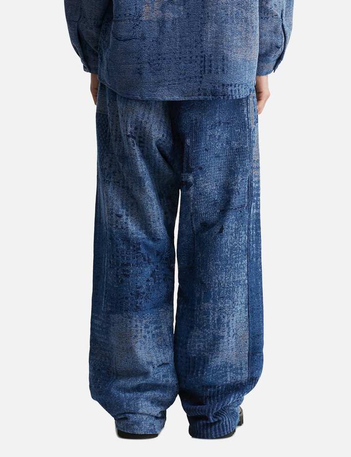 Boro Jaquard Wide Pants Rinse Placeholder Image