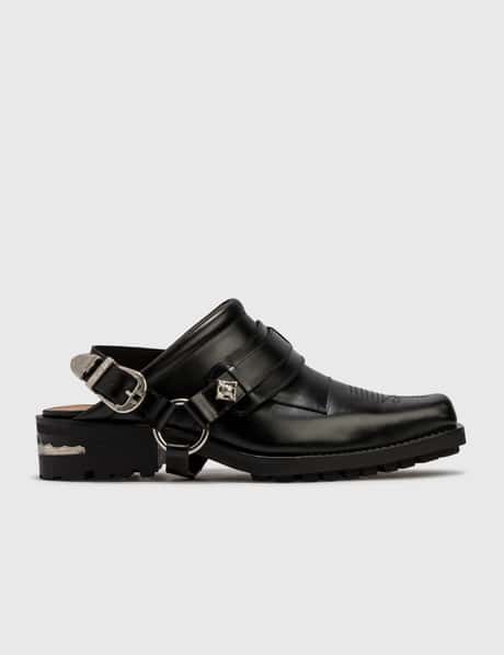 Toga Virilis Leather Slip On Boots
