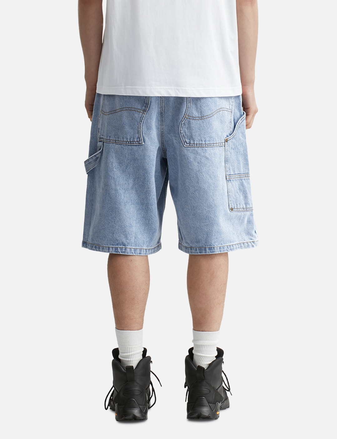 Carpenter Denim Shorts view 13