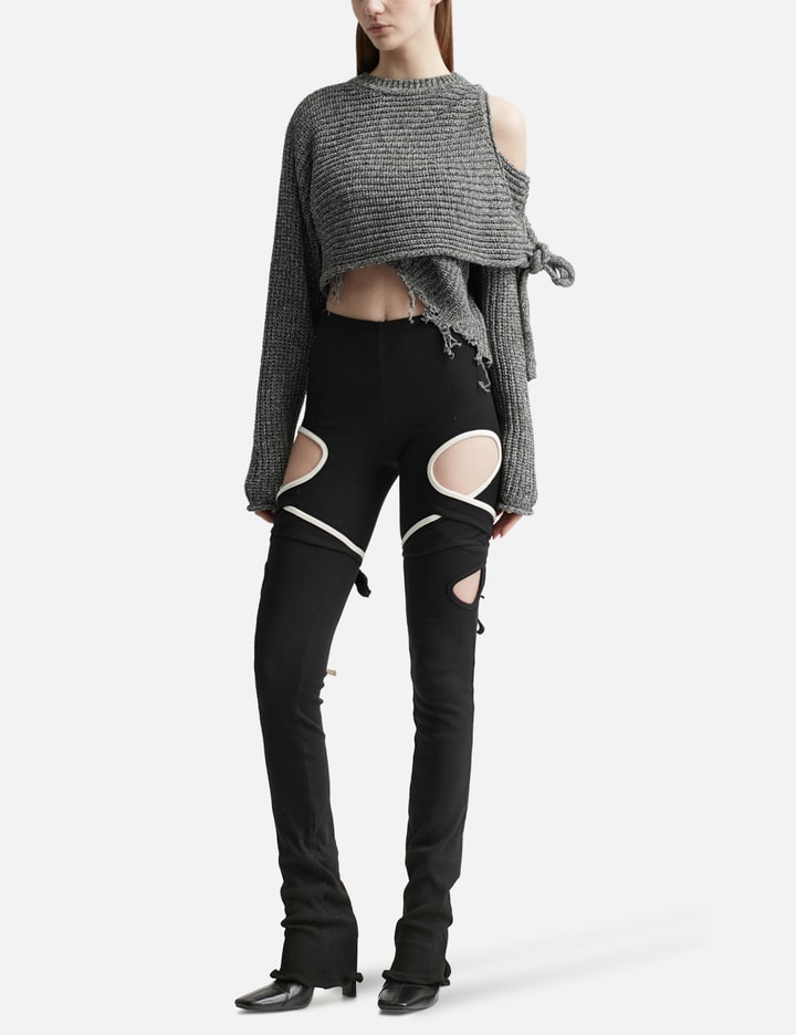 WRAP KNIT SWEATER Placeholder Image