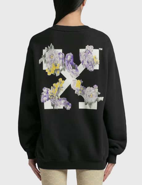 Off-White™ Flower Arrow Regular Crewneck Sweatshirt