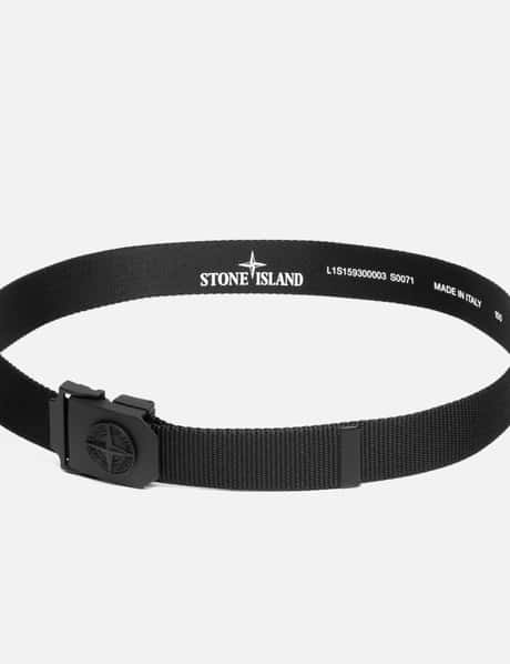 Nylon Tape Belt With Compass Logo Buckle view 6