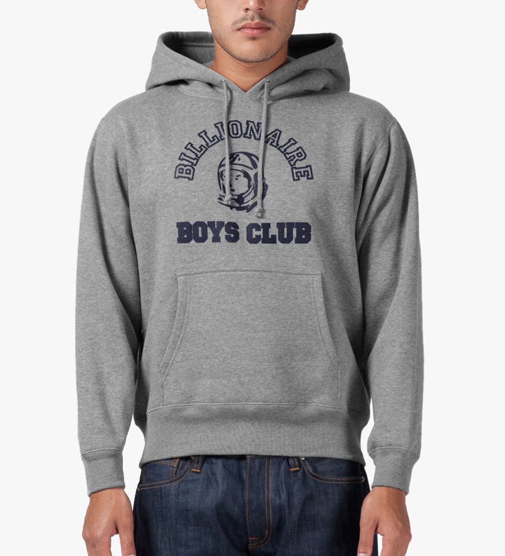 Grey Billionaire College Popover Hoodie Placeholder Image
