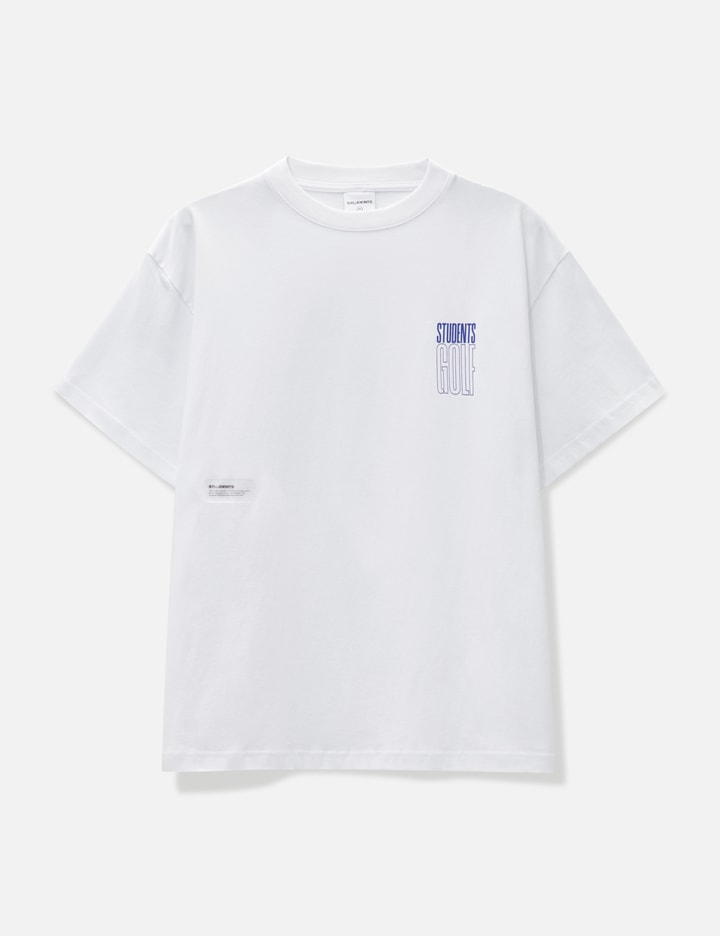 Students Golf Shape Shots T-shirt In White