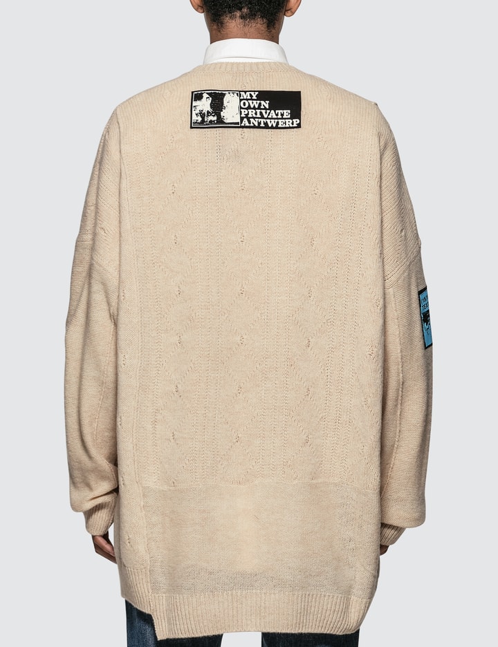 Oversized Sweater With Patches Placeholder Image