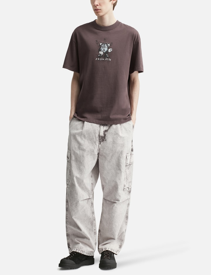 Brain Dead Time Is Nigh T-shirt In Brown