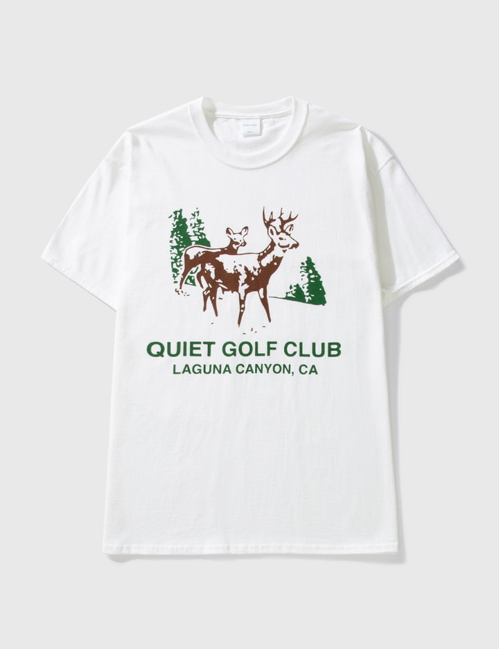 Quiet Golf Laguna Canyon T-shirt In White