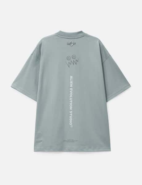 GOOPiMADE - GOOPiMADE® x AES x T9G“G.A.T-01T” Oversized Tri-Logo T 