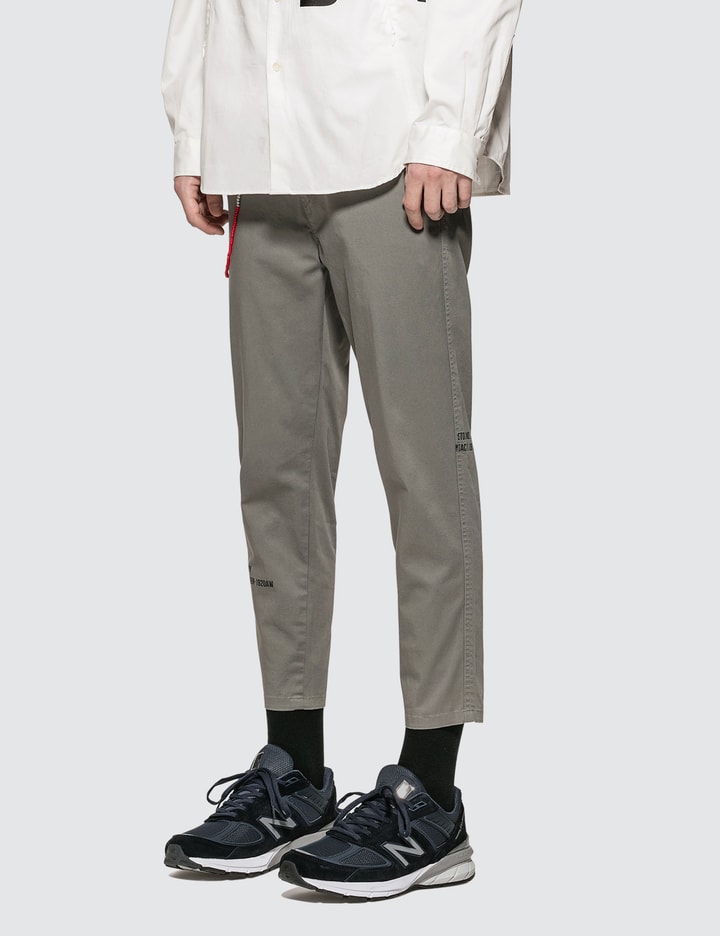 Graffiti Slim Fit Chino Pants Placeholder Image