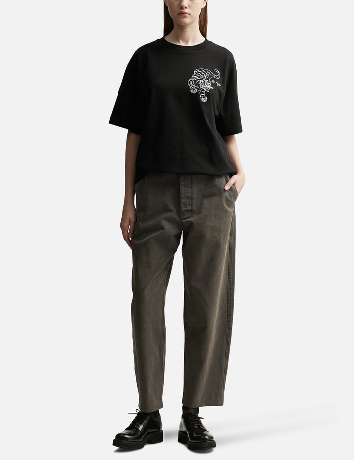 'Kenzo Star Tiger' Oversized Embroidered T-shirt Placeholder Image