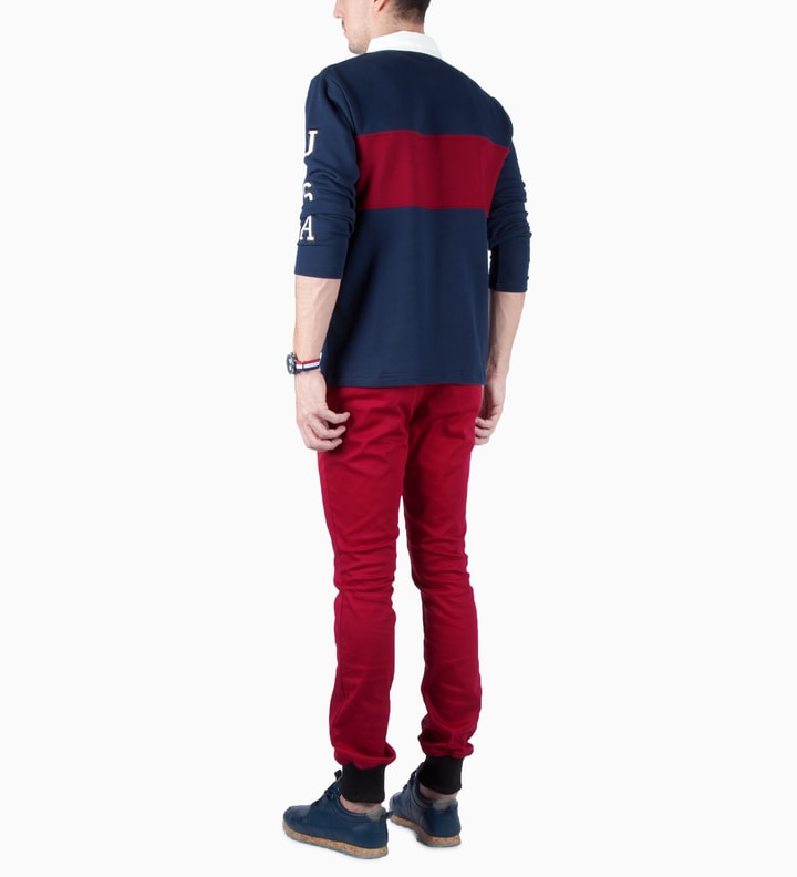 Red/Blue USA Rugby Polo Shirt Placeholder Image