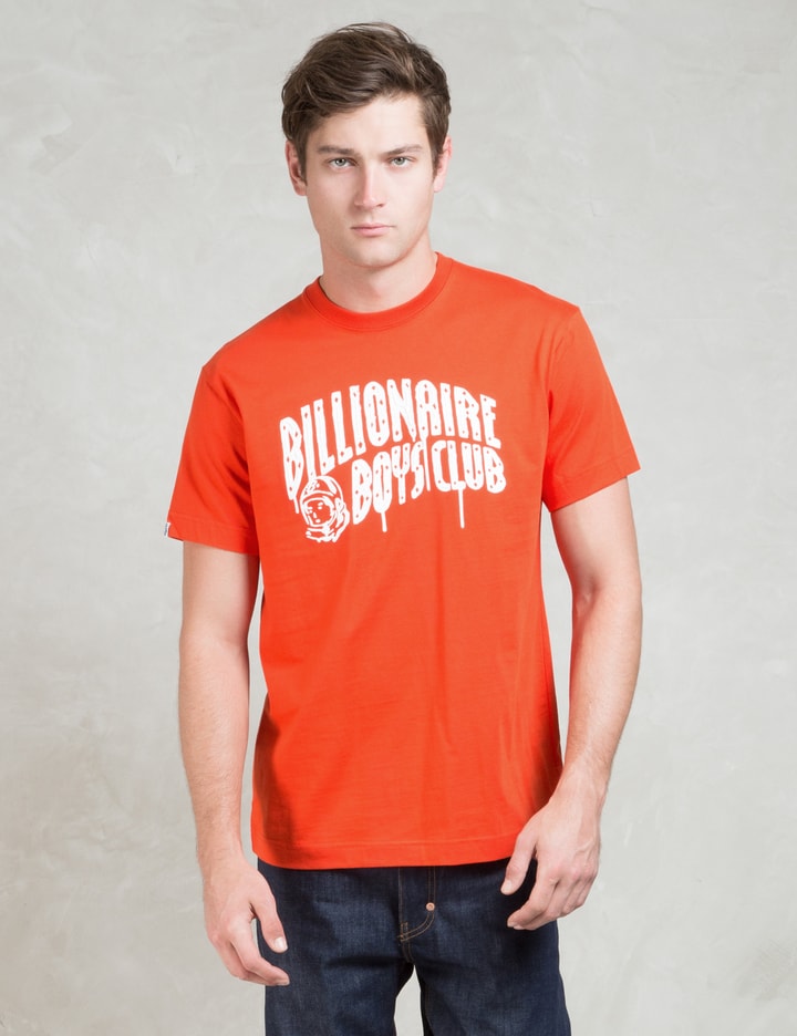 Orange S/S Billionaire Arch Drip T-Shirt Placeholder Image