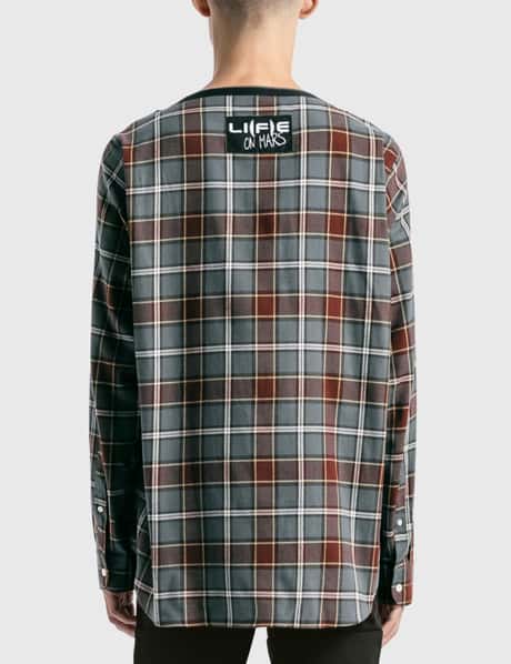 Raf Simons - Printed Patches Big Fit Punk Shirt | HBX - Globally 