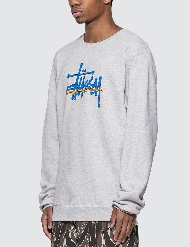 Stüssy - International Crew Sweatshirt 
