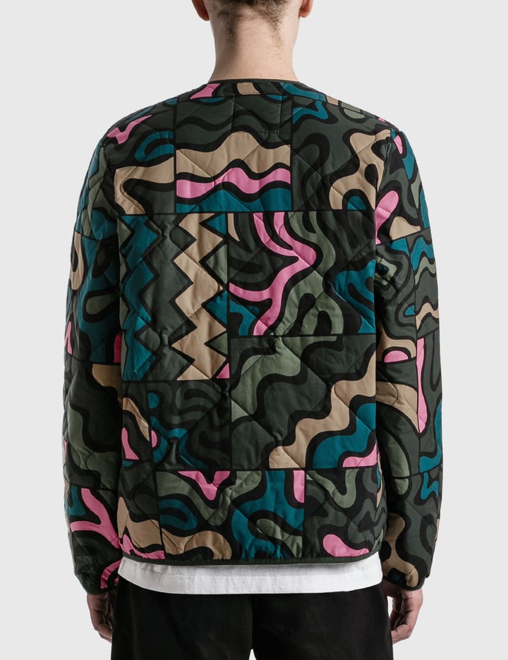 Gem Stone Pattern Quilted Jacket Placeholder Image