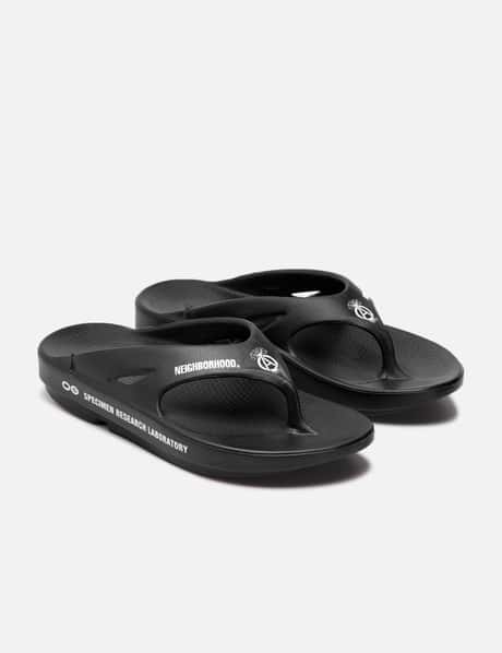 NEIGHBORHOOD - SRL . OOFOS / E-SANDAL | HBX - ハイプビースト  