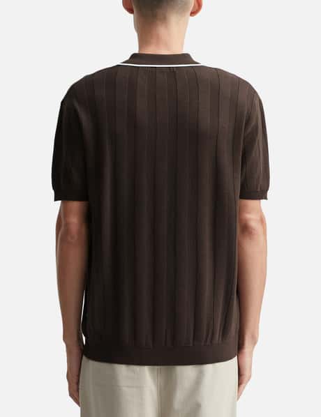 Mesh Knit Polo Shirt view 12