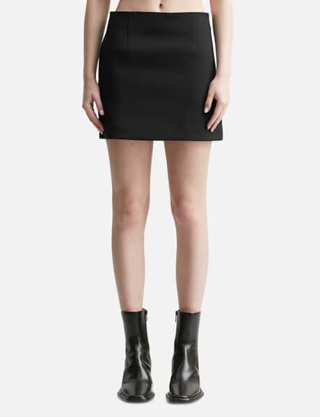 Recto Mica Low Rise Mini Skirt