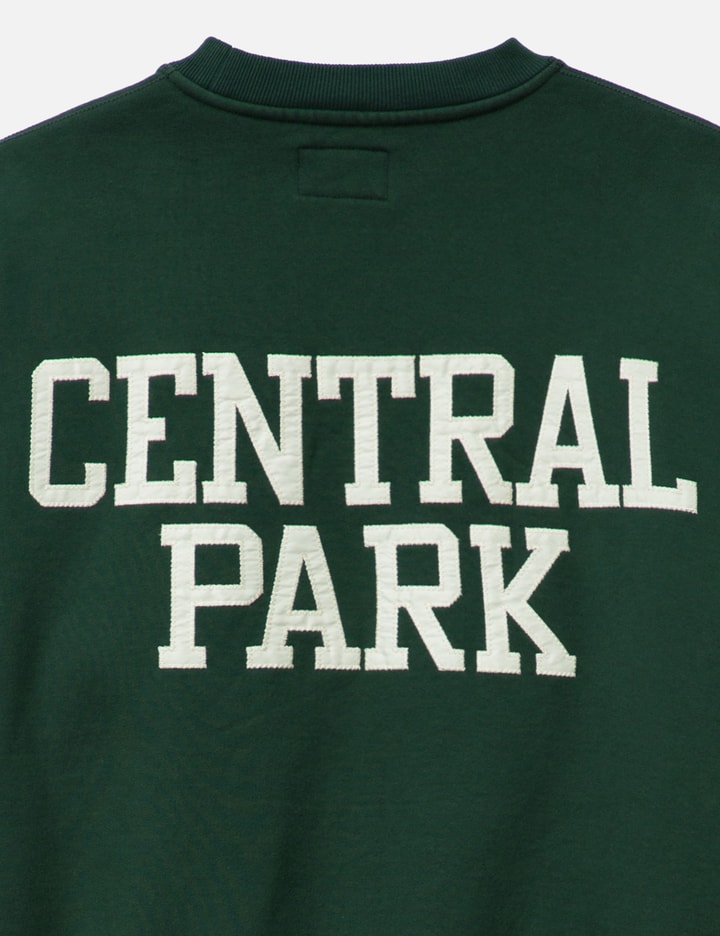 Unlikely Simple Sweat Crew "central Park" In Green