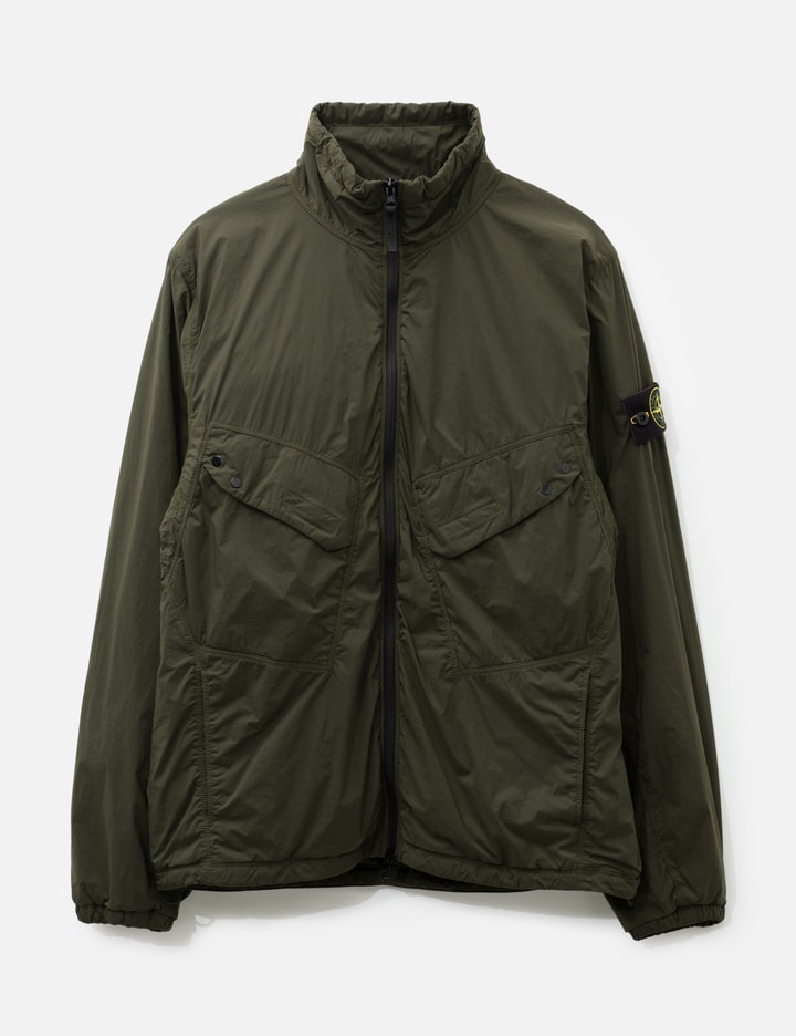 Stone Island Ultralight Nylon Stretch-TC Padded Stand Collar Jacket