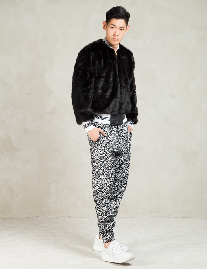 Black Rich Band Fur Jacket Placeholder Image